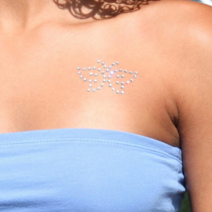 Crystal Temporary Tattoos Butterfly Tattoos Body Jewelry Face Tattoos Festivals and Carnivals